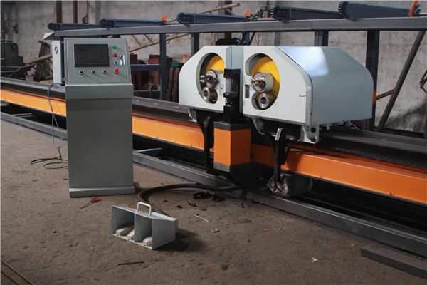 cnc vertical ຕັດ deformed rebar stirring, ຫົວສອງ bender
